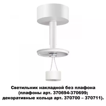 Накладной светильник Novotech 370687