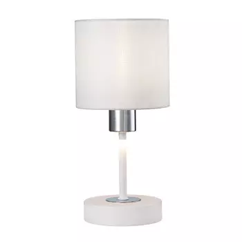 Настольная лампа Escada 1109/1 White/Silver