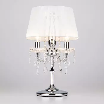 Настольная лампа Eurosvet 2045/3T хром/белый настольная лампа