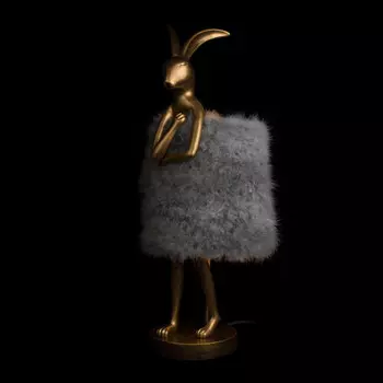 Настольная лампа LOFT IT 10315/B Grey fluff