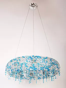 Подвесная люстра Abrasax L.8301/8 BLUE