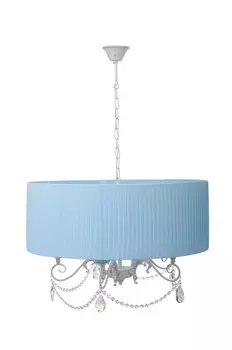 Подвесная люстра Abrasax L.8303-5CREAM/G-SHADE