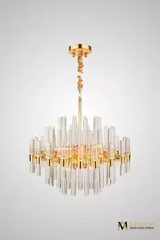 Подвесная люстра AM Group ADRIAN L600 GOLD