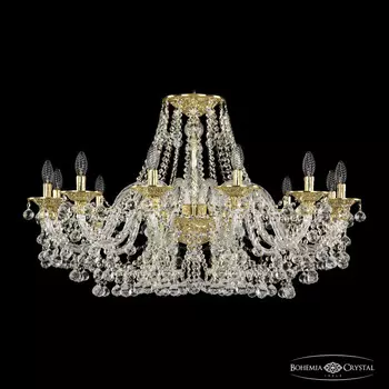 Подвесная люстра Bohemia Ivele Crystal 16109/12/360 G