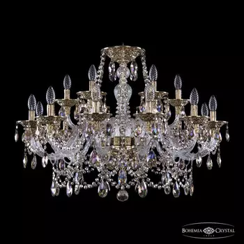 Подвесная люстра Bohemia Ivele Crystal 16111/12+6/300 G R801