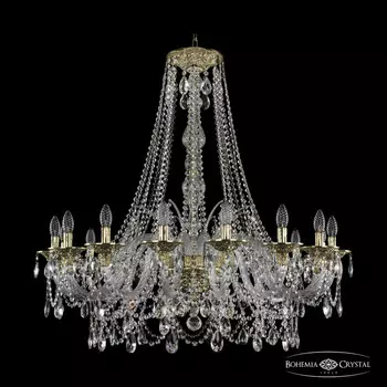 Подвесная люстра Bohemia Ivele Crystal 16111/16/360/h-100 G