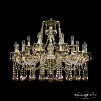 Подвесная люстра Bohemia Ivele Crystal 16113/12+6/300 GB R777
