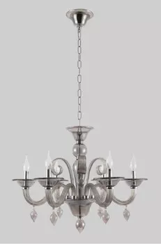 Подвесная люстра Crystal Lux CAETANO SP-PL6 SMOKE