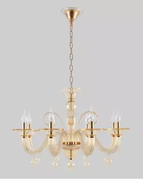 Подвесная люстра Crystal Lux CAETANO SP-PL8 AMBER