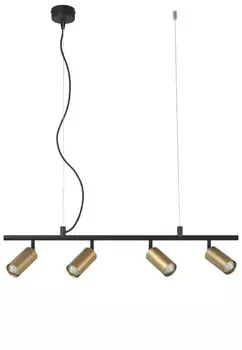 Подвесная люстра Crystal Lux CLT 015C4 L800 BL-GO