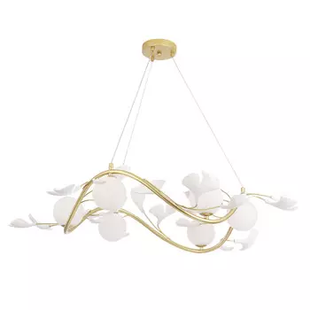 Подвесная люстра Crystal Lux COLIBRI SP6 GOLD