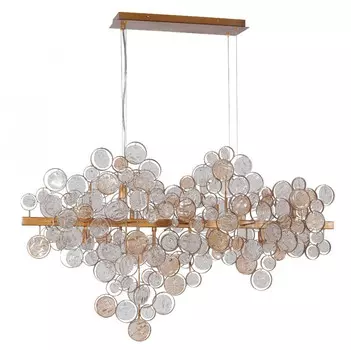 Подвесная люстра Crystal Lux DESEO SP12 L1000 GOLD