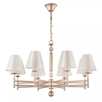 Подвесная люстра Crystal Lux FLAVIO SP8 GOLD