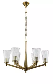 Подвесная люстра Crystal Lux LAURA SP-PL6 BRONZE