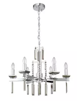 Подвесная люстра Crystal Lux MARRON SP6 CHROME