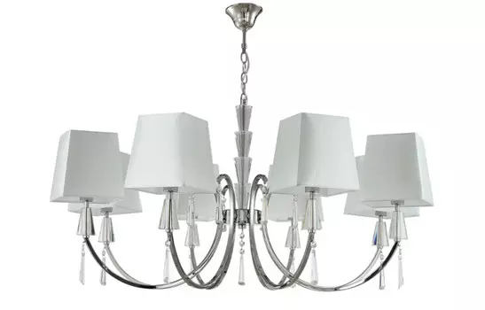 Подвесная люстра Crystal Lux MARSELA SP-PL8 NICKEL