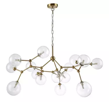 Подвесная люстра Crystal Lux MAXIMO SP15 BRONZE