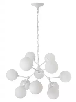 Подвесная люстра Crystal Lux MEDEA WHITE SP12