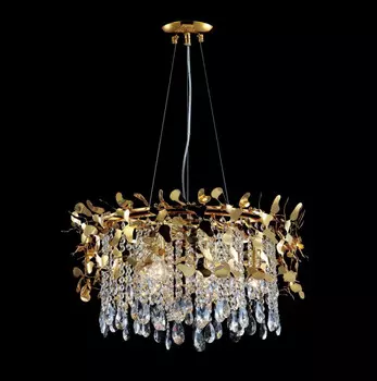 Подвесная люстра Crystal Lux ROMEO SP6 GOLD D600