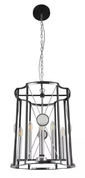Подвесная люстра Crystal Lux TANDEM SP8 D490 CHROME