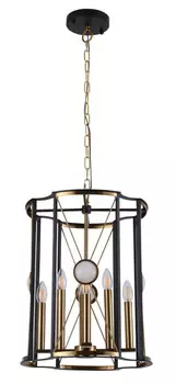 Подвесная люстра Crystal Lux TANDEM SP8 D490 GOLD