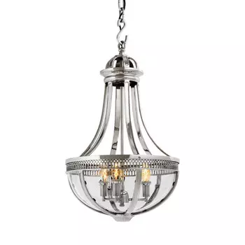 Подвесная люстра DeLight Collection KM0287P-4 nickel