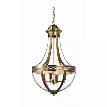 Подвесная люстра DeLight Collection KM0287P-6 antique brass