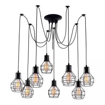 Подвесная люстра Escada 1129/8S (Black)