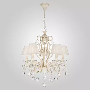 Подвесная люстра Eurosvet 12075/5 белый Strotskis