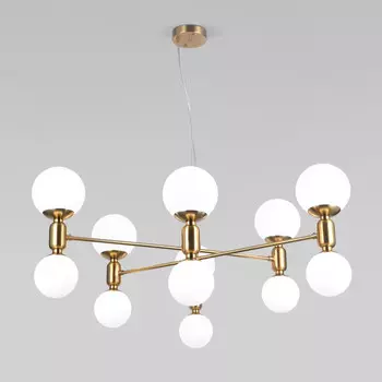 Подвесная люстра Eurosvet 30182 латунь