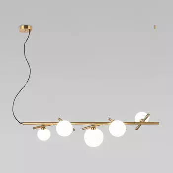 Подвесная люстра Eurosvet 50382/5 латунь