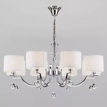 Подвесная люстра Eurosvet 60095/8 хром