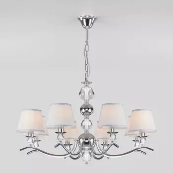 Подвесная люстра Eurosvet 60097/8 хром