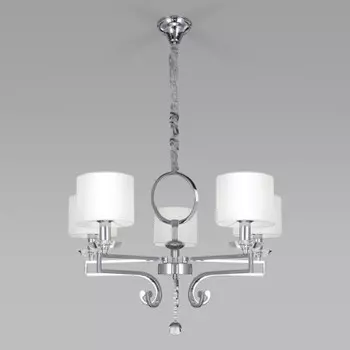 Подвесная люстра Eurosvet 60113/5 хром