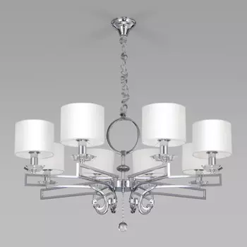 Подвесная люстра Eurosvet 60113/8 хром