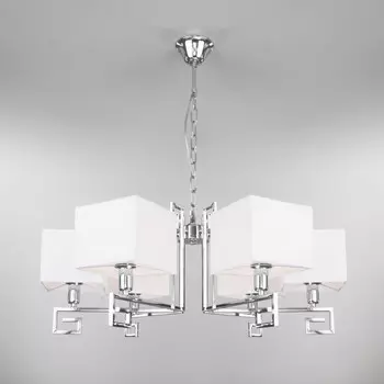 Подвесная люстра Eurosvet 60115/6 хром