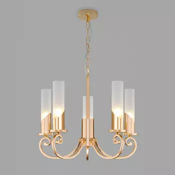 Подвесная люстра Eurosvet 60117/5 золото