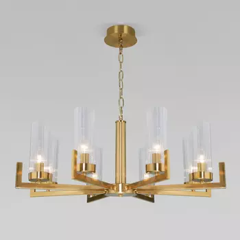 Подвесная люстра Eurosvet 60133/8 латунь