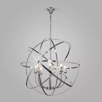 Подвесная люстра Eurosvet 60139/8 хром