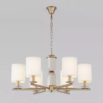 Подвесная люстра Eurosvet 60146/6 латунь