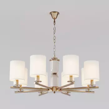 Подвесная люстра Eurosvet 60146/8 латунь