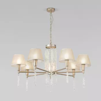 Подвесная люстра Eurosvet 60148/7 матовое золото