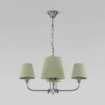 Подвесная люстра Eurosvet 60153/6 никель