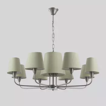 Подвесная люстра Eurosvet 60153 никель