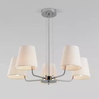 Подвесная люстра Eurosvet 60155/5 хром