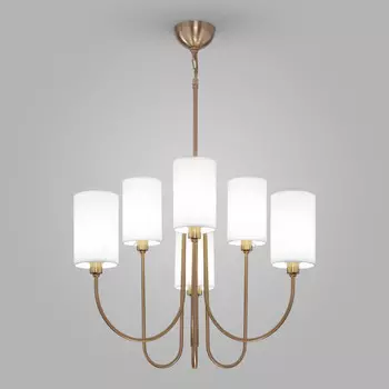 Подвесная люстра Eurosvet 60164/6 латунь