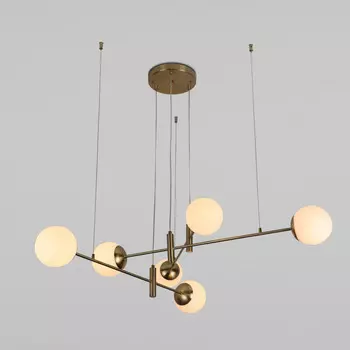 Подвесная люстра Eurosvet 70146/6 латунь