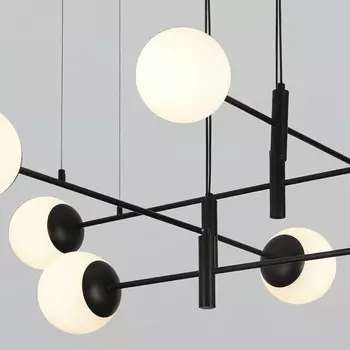 Подвесная люстра Eurosvet 70146/8 черный