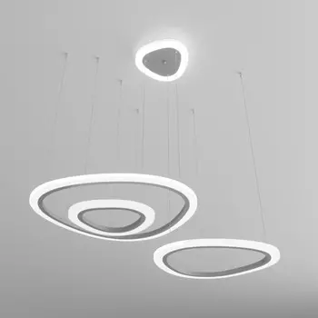 Подвесная люстра Eurosvet 90230/3 серебро