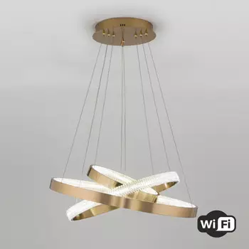 Подвесная люстра Eurosvet 90276/3 медный Smart